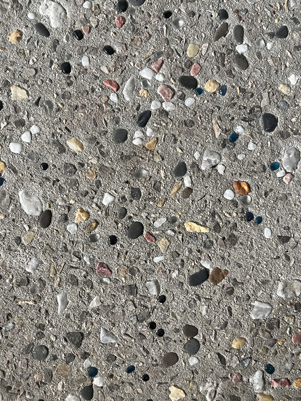 砾石混凝土路面