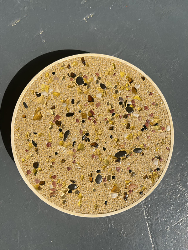 砾石混凝土路面