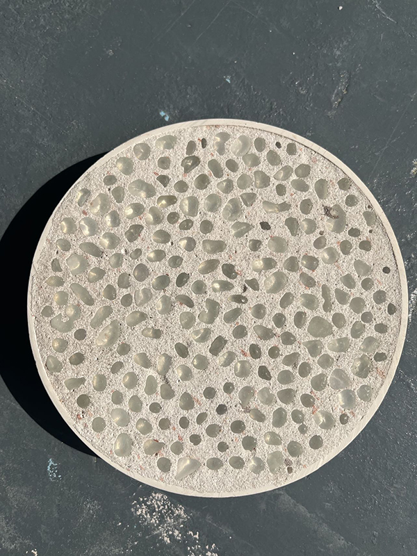 砾石混凝土路面